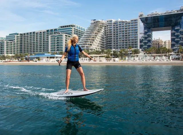 With jet skiing  flyboarding  jetcars   more