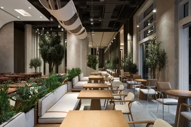 An urban cafe with an all day menu