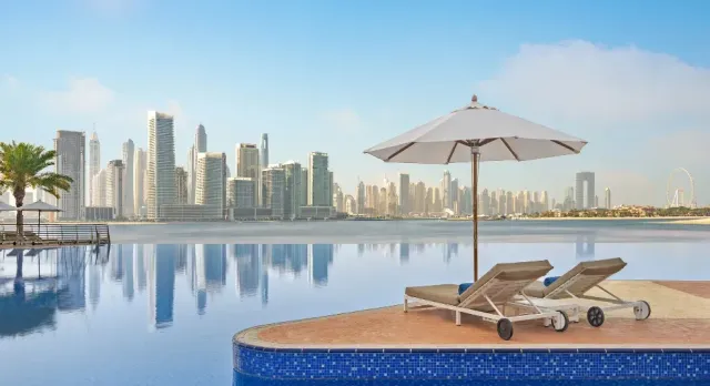 Admire striking views from your sun lounger