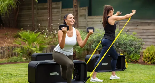 Enjoy a workout outdoors