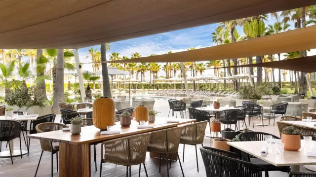 A vibrant lounge for any time of day