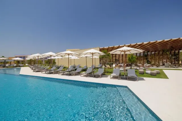 Swim in one of three sparkling pools