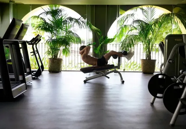 Work out at the 24 hour gym