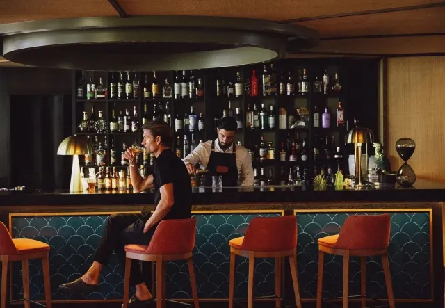 Celebrate with a cocktail or glass of champagne