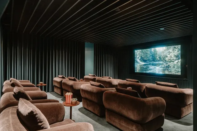 Enjoy nighly screenings in the cosiest cinema