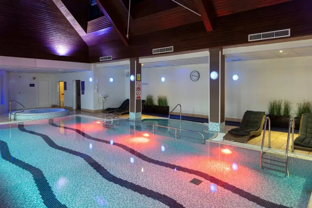 Enjoy some family time in the pool