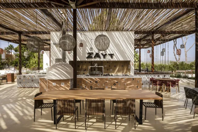 Unwind on the terrace with a cocktail