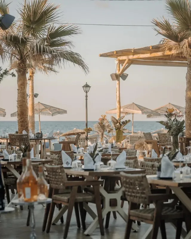 Enjoy delicious meals on the terrace