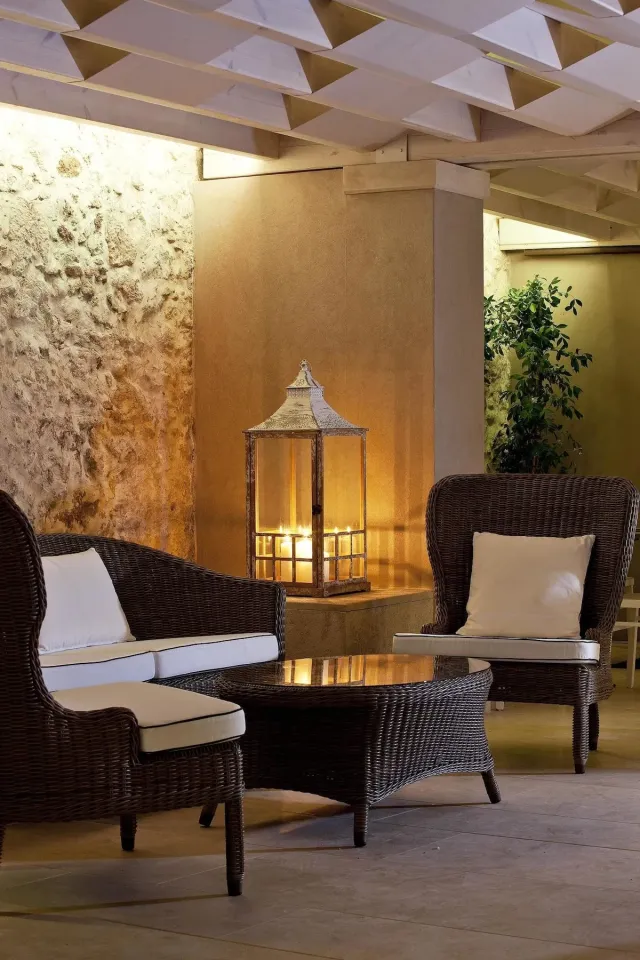 Relax with a beverage in style