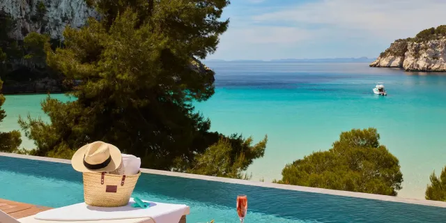 Admire the endless sea views
