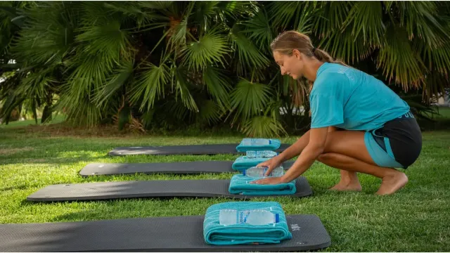 Beach volleyball  yoga  tennis and more
