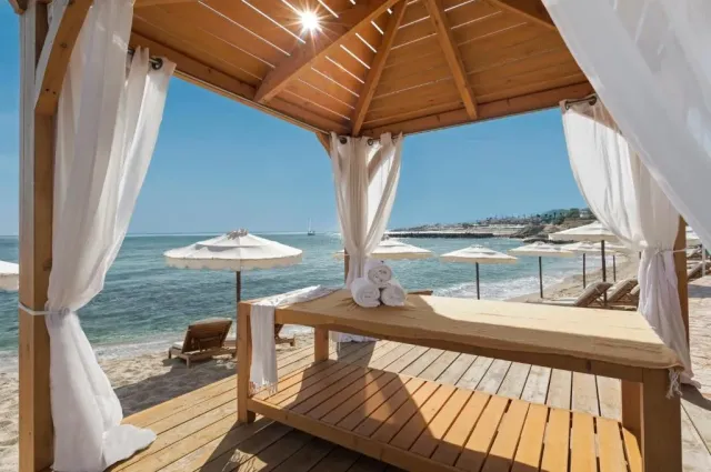 Listen to the waves as you enjoy a massage