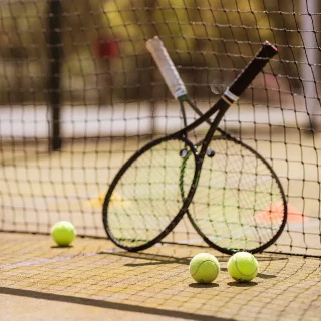 Enjoy leisure time on the court