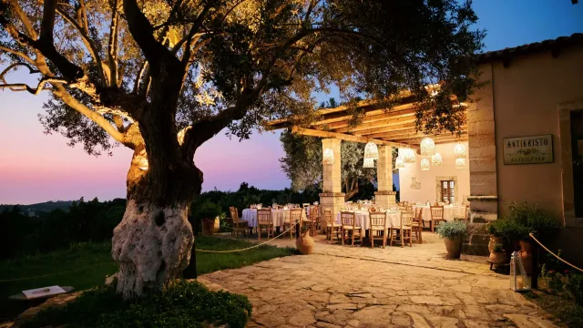 Farm to table dining in a magnificent setting