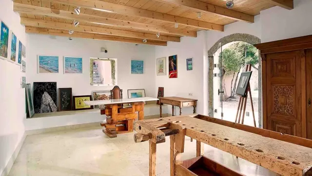 Explore local artwork at the gallery