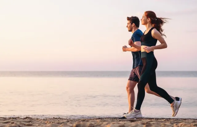 Enjoy a leisurely jog in the area