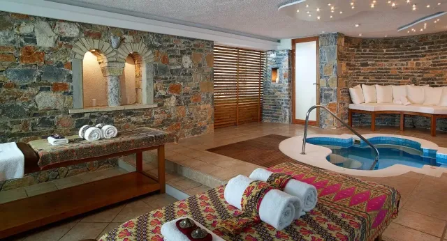 Relax in the Jacuzzi after your treatment