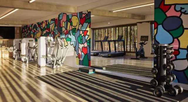Work out on Technogym equipment