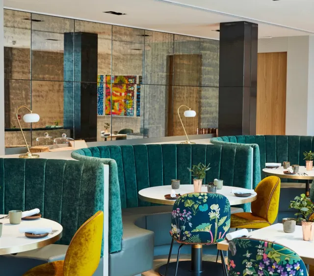 Dine on Mediterranean inspired dishes