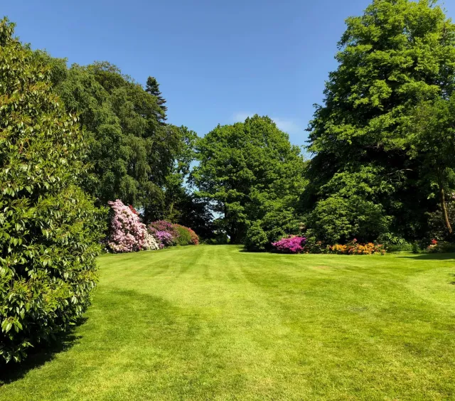 Explore the beautiful landscaped gardens