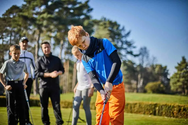 Take lessons from PGA professionals