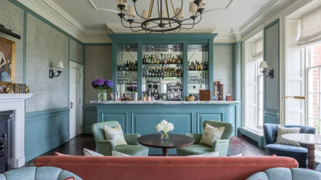 Enjoy a nightcap after a busy day