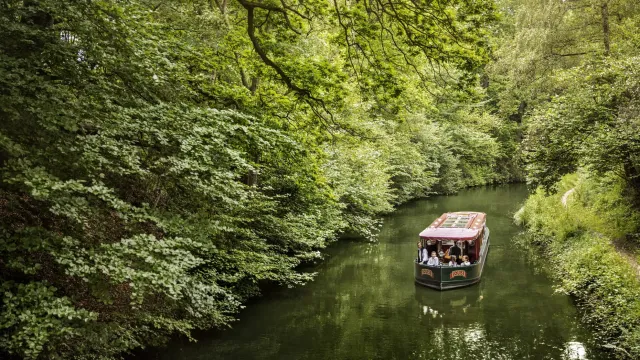 Take a barge along Basingstoke Canal