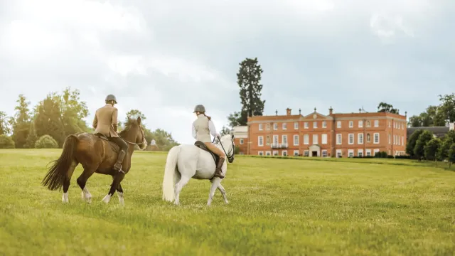 Explore the 500 acre estate on horseback