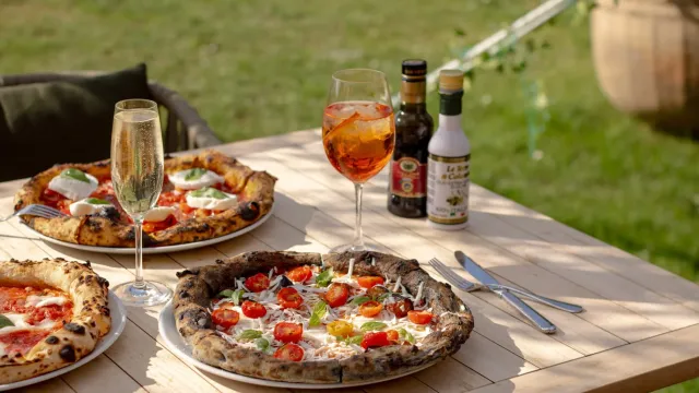 Dine alfresco on Italian favourites