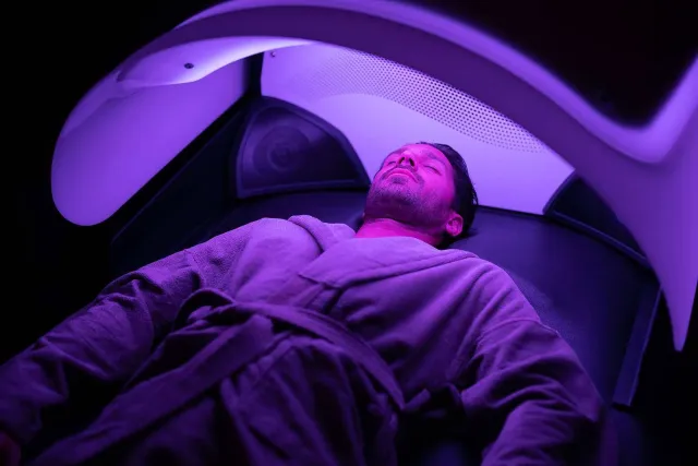 Enjoy a dry water massage