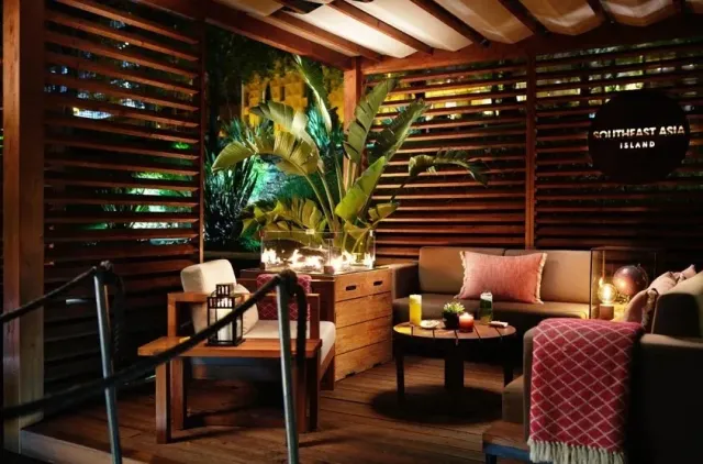 A space inspired by the elements of nature