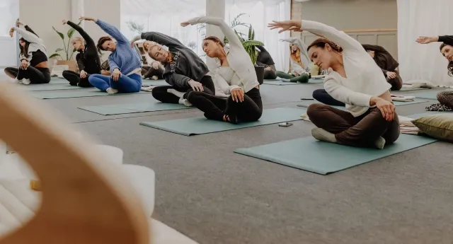 Unwind in the yoga classes at Milly s