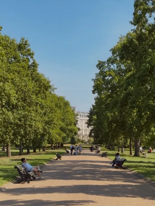 Enjoy a morning walk in beautiful green spaces