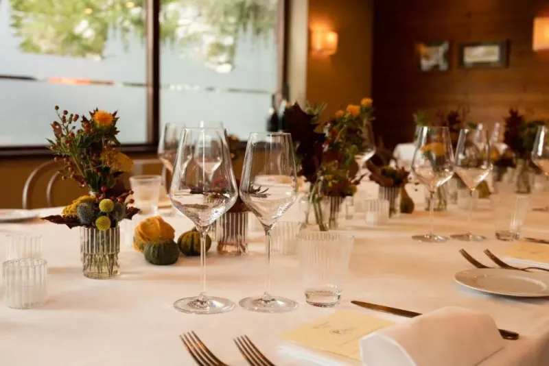 Serving delicious gourmet meals