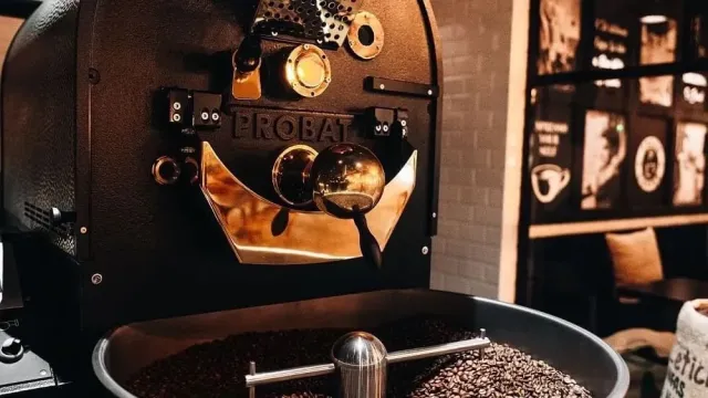Freshly roasted coffee served daily