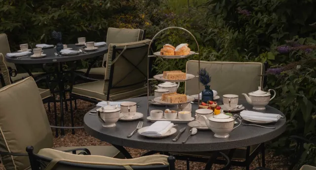 Relax over tea and fresh scones