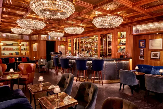 Enjoy innovative cocktails in a refined setting