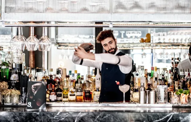 Cocktails served at the hotel s bars