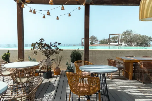 Wine and 360  views of the island