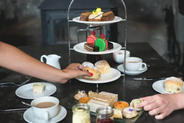 Sample a traditional afternoon tea