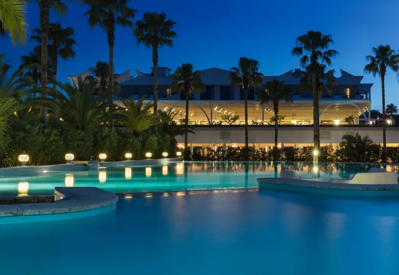 Take in the evening views