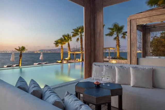 Watch the sunset over Marmara Sea