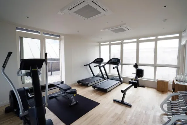 Continue your routine at the hotel gym