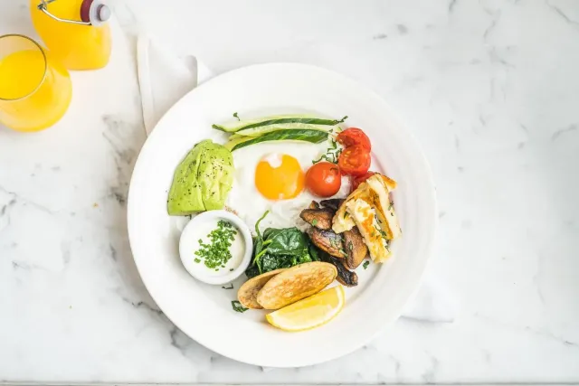 Prepared by a dedicated breakfast chef