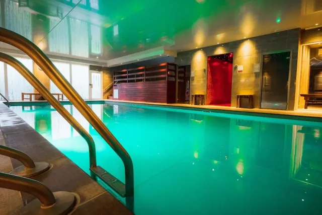 Kids can enjoy a morning or afternoon swim