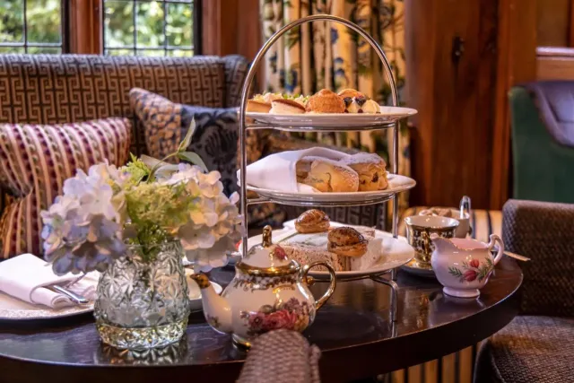 Enjoy a variety of sweet   savoury delights