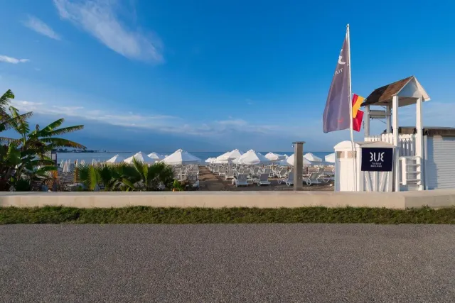 Laze away the day on the beachfront