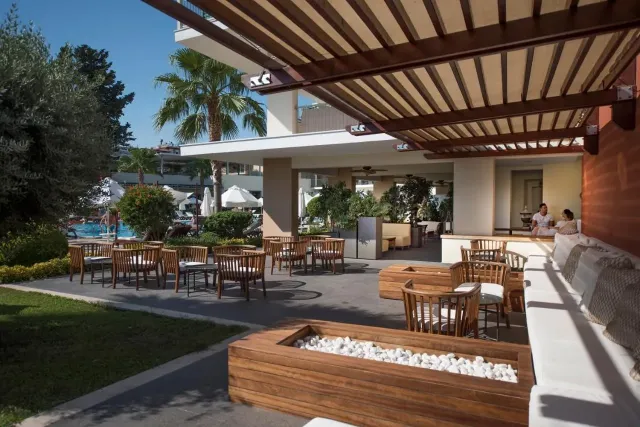 Dine on delicious dishes in a laidback setting