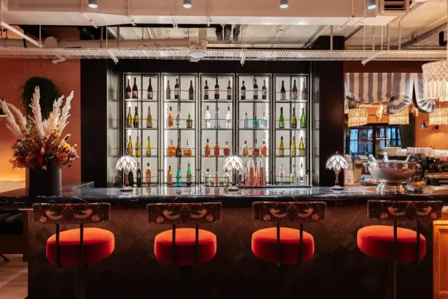 Relax with your favourite drink at the bar