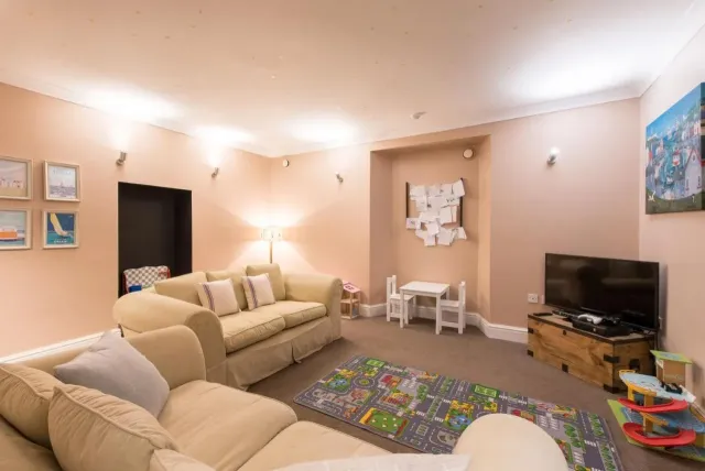 Relax while the kids play